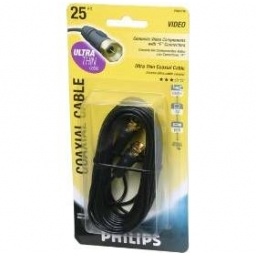 Cable F a F coaxil Ultra Fino 25FT PHILIPS