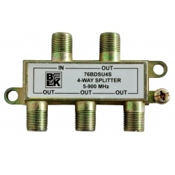 SPLITTER 4 VIAS METAL BK