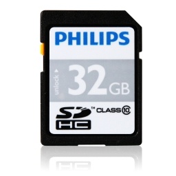 Tarjeta de memoria SD 32Gb clase 10 PHILIPS