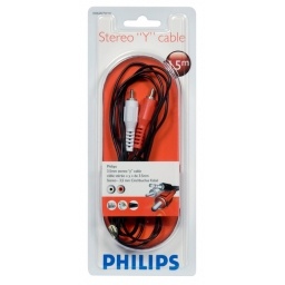 Cable doble RCA a 3.5mm 1.5 metros PHILIPS