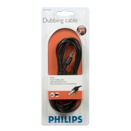 Cable Audio Plug 3.5mm a 3.5mm stereo 3 Metros PHILIPS