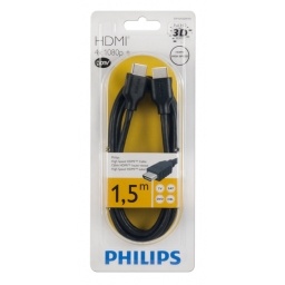 Cable HDMI recto 1.5 mts. Full HD 3D PHILIPS