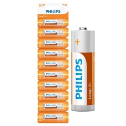 Pila AA * Blister  X 10  alkalina PHILIPS