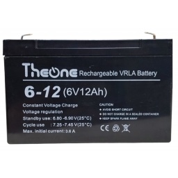 BATERIA 6V 12 AMP VRLA THEONE