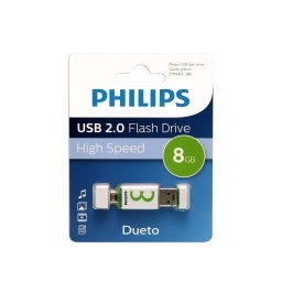 Pendrive Philips Dueto 8G USB / Microusb PHILIPS