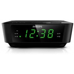 Radio Reloj fm Philips 220/110 Negro PHILIPS