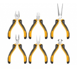 Set X6 Mini Pinzas Alicates Ingco INGCO