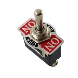 Llave inversora palanca 7AMP 3 patas On-Off-On Punto Medio MIYAKO USA