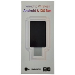 Adaptador de audio Inalmbrico para Car Play y Android Auto