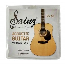 Cuerda de Guitarra Acustica Metalica (E-1St) Unidad SAINZ