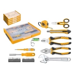 Set de Herramientas Bsicas para el Hogar 29 pz en caja organizadora INGCO