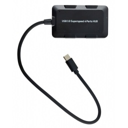 Hub USB 3.0 - 4 Puertos macho usb-c OFERTA  GENERICO