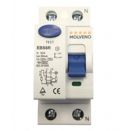 Llave Diferencial 32A Tipo Ac 2P 30MA MOLVENO