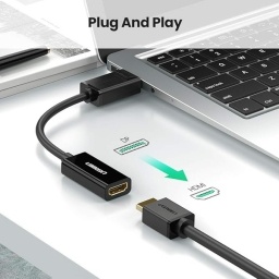 Adaptador Display Port Macho a HDMI hembra