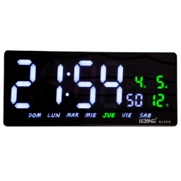 Reloj Led Digital de Pared LELONG