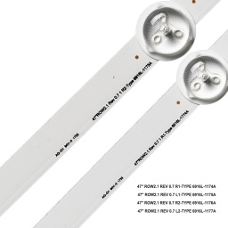 Backlight Set 3L1+3R1+3L2+3R2 Tira de Led Para Tv LG 47 THEONE