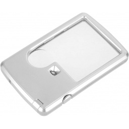 Lupa de bolsillo de doble lente  SUNSHINE