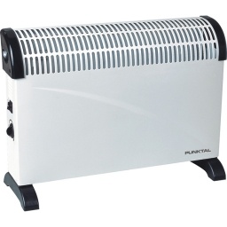 Convector Electrico 2000W con Turbo Ventilador Punktal PUNKTAL
