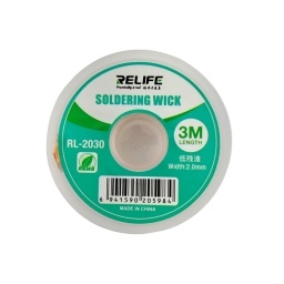 Malla Desoldadora 2mm 3 metros  RELIFE