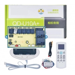Placa de control universal QD-U10A QD-U10A+ Conjunto de panel PCB de pantalla de aire acondicionado de gabinete