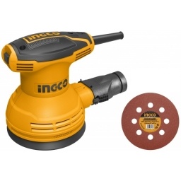 Lijadora Roto Orbital Industrial 5" 320W Ingco RS3208 + 5 Lijas INGCO