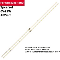 Backlight Set 2 Piezas Tira de Led Para Tv Samsung 43 THEONE