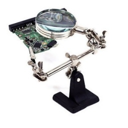 Soporte para Soldar con Lupa y Pinzas de Sujecion HH-3 MIYAKO USA