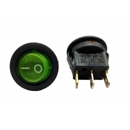 Llave Redonda Onoff - con Luz Verde o Amarillo