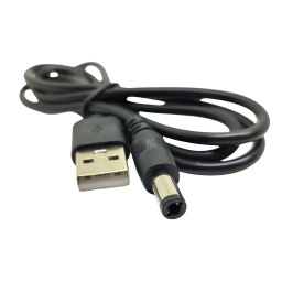 Cable USB Macho a Dc National de 5.5 Mm GENERICO