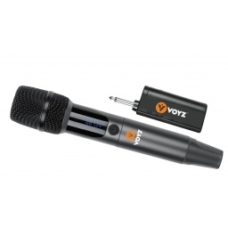 Microfono Inalambrico de Mano Recargable Uhf VOYZ