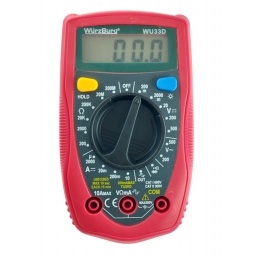 Multimetro Digital- Tester Standard con Proteccion WRZBURG