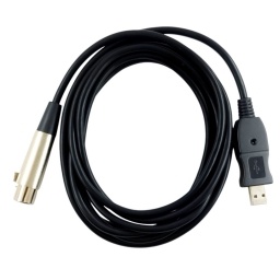 Cable USB Macho a Xlr Hembra 3 Metros ZEBRA