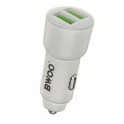 Cargador de Coche 2 USB 12-24V BWOO