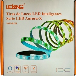 Tira led RGB Inteligente 5 metros para interior LELONG