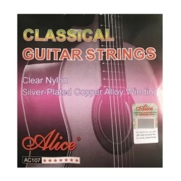 Kit de Cuerdas Guitarra Clasica Alice Nylon