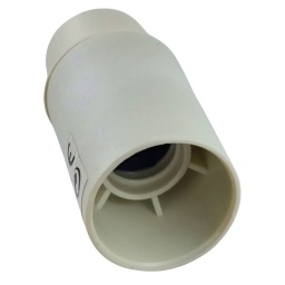 Portalampara Recto E14 Blanco ELECTRALINE