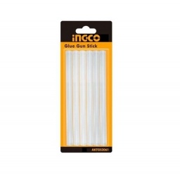 Pack x 6 barras de silicona caliente 11.2mm x 20cm- Ingco  INGCO