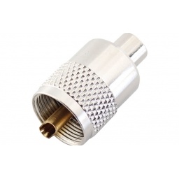 CONECTOR COAXIAL PL259 PARA RG-58 aislante de baquelita MIYAKO USA