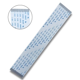 Cinta flexible 24 vias 135mm x 1.00mm x 17mm