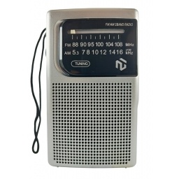 Radio Mini Portatil AMFM Slim Pocket  NORTH TECH