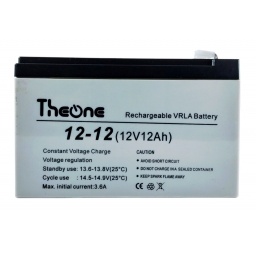 Bateria 12V 12Amp - Gel  THEONE