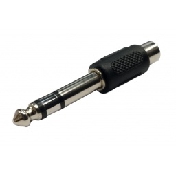 Adaptador de Audio Plug 1/4 (6,5m) stereo a Jack Rca  MIYAKO USA