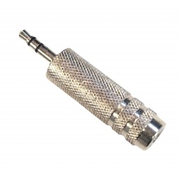 Adaptador de Audio Jack 1/4" (6.5mm) MONO  a plug 3.5mm STEREO  THEONE