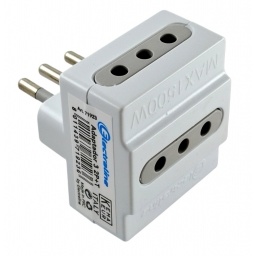 Adaptador multiple 3 en linea Electraline ELECTRALINE
