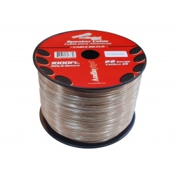 Rollo Cable pparlante 305mts. transparente 0.60m