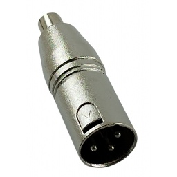 Adaptador XLR macho a Jack RCA VOYZ
