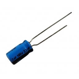 CONDENSADOR ELECTROLITICO 2.2UF X 160 VOLT LELON