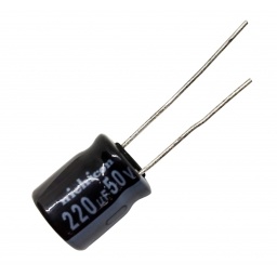 CONDENSADOR ELECTROLITICO 220UF X 50 VOLT
