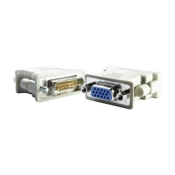 Adaptador De Video Para Monitor DVI 24 5 Macho  A VGA Hembra  15 Pines