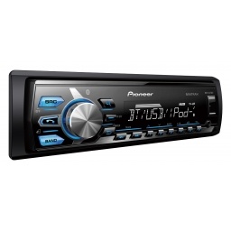 Autorradio con USB, Bluetooth y control remoto